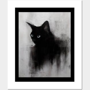 Black Cat Posters and Art